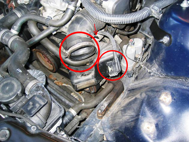 Air Filter Housing Removed